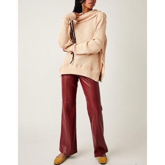 NWT Women's‎ FREE PEOPLE Tommy Turtleneck Slouchy Sweater | Size S - Picture 3 of 15